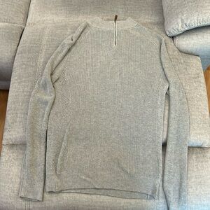 Men’s Large Banana Republic Grey Crew Neck Sweater.